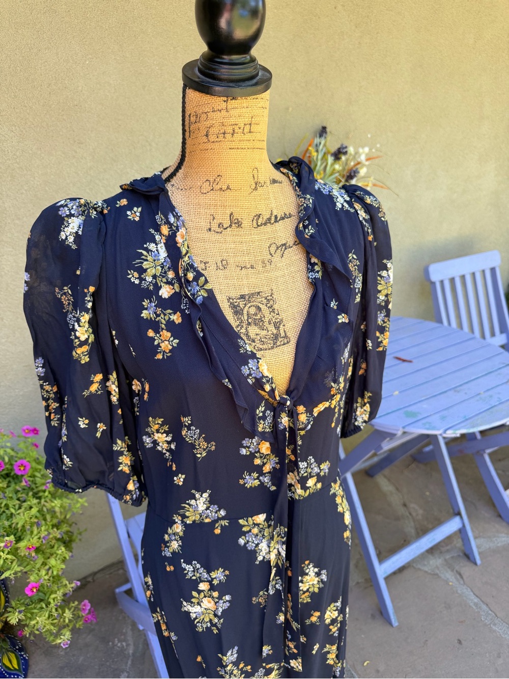Reformation Brook Vittoria Floral Midi Dress - Picture 6 of 17
